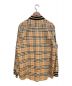 BURBERRY (バーバリー) 22SS TOWNER SHIRT ベージュ サイズ:M：37800円
