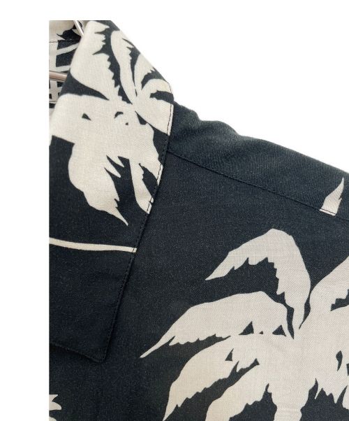 CELINE（セリーヌ）CELINE (セリーヌ) 21SS パームツリーシャツ ブラック サイズ:38の古着・服飾アイテム