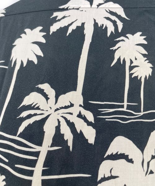 CELINE（セリーヌ）CELINE (セリーヌ) 21SS パームツリーシャツ ブラック サイズ:38の古着・服飾アイテム
