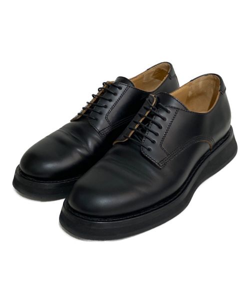JIL SANDER（ジルサンダー）JIL SANDER (ジルサンダー) レザーシューズ ブラック サイズ:40の古着・服飾アイテム