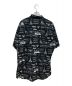 BALENCIAGA (バレンシアガ) プリントシャツ ブラック サイズ:39：32800円