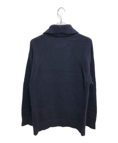 JIL SANDER（ジルサンダー）JIL SANDER (ジルサンダー) オーバーサイズニット ネイビー サイズ:46の古着・服飾アイテム