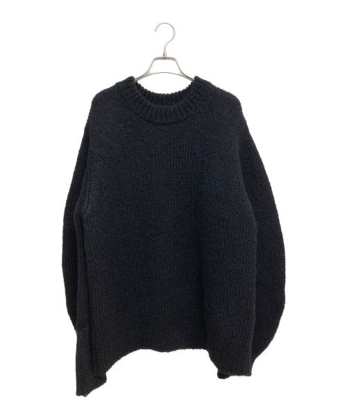 JIL SANDER（ジルサンダー）JIL SANDER (ジルサンダー) モヘヤニット ブラック サイズ:Mの古着・服飾アイテム