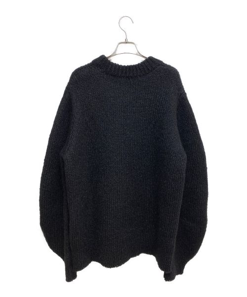 JIL SANDER（ジルサンダー）JIL SANDER (ジルサンダー) モヘヤニット ブラック サイズ:Mの古着・服飾アイテム