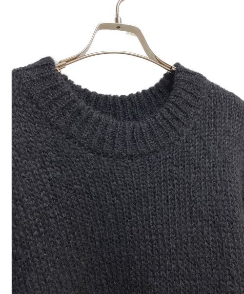JIL SANDER（ジルサンダー）JIL SANDER (ジルサンダー) モヘヤニット ブラック サイズ:Mの古着・服飾アイテム