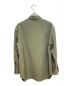 JIL SANDER (ジルサンダー) トロピカルウール ロングラインシャツ オリーブ サイズ:38：44800円