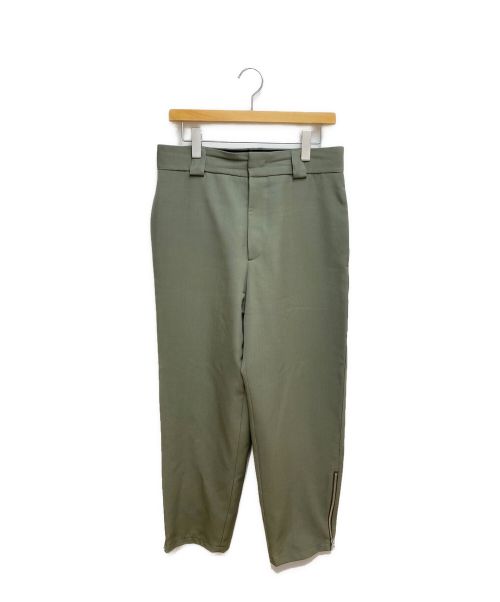 JIL SANDER（ジルサンダー）JIL SANDER (ジルサンダー) ウールパンツ オリーブ サイズ:44の古着・服飾アイテム