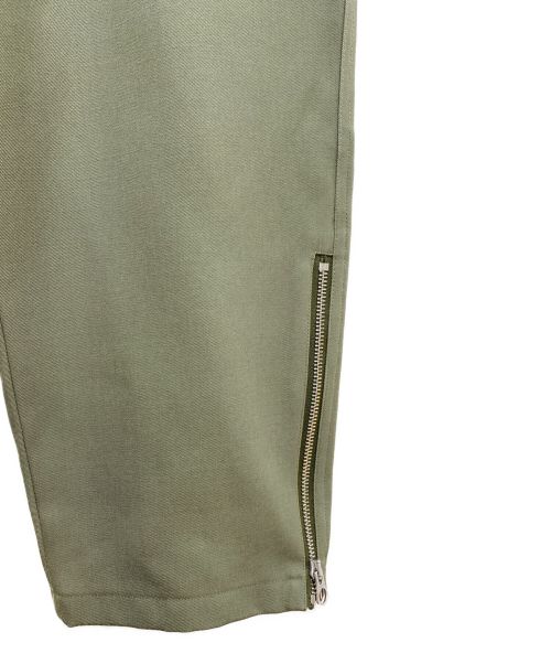 JIL SANDER（ジルサンダー）JIL SANDER (ジルサンダー) ウールパンツ オリーブ サイズ:44の古着・服飾アイテム