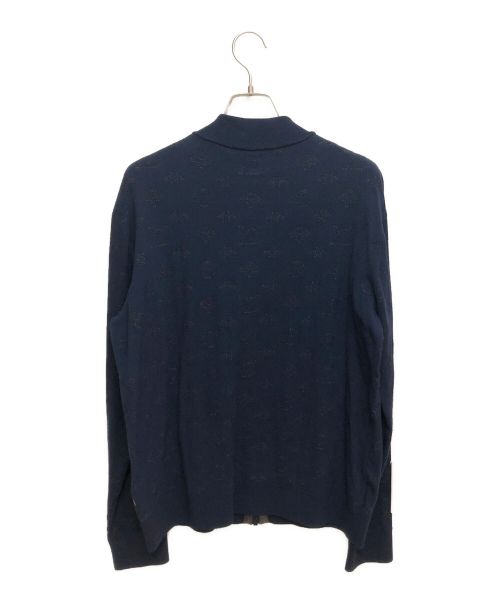 LOUIS VUITTON（ルイ ヴィトン）LOUIS VUITTON (ルイ ヴィトン) ドロップニードルモノグラムボンバー ネイビー サイズ:Mの古着・服飾アイテム