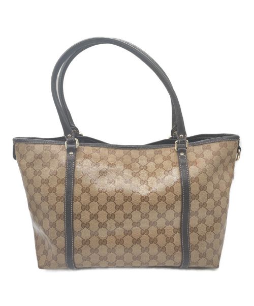 GUCCI（グッチ）GUCCI (グッチ) トートバッグ ベージュ サイズ:-の古着・服飾アイテム