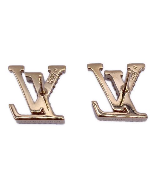 LOUIS VUITTON（ルイ ヴィトン）LOUIS VUITTON (ルイ ヴィトン) ブックル ドレイユLV アイコニック ストラス ゴールドの古着・服飾アイテム