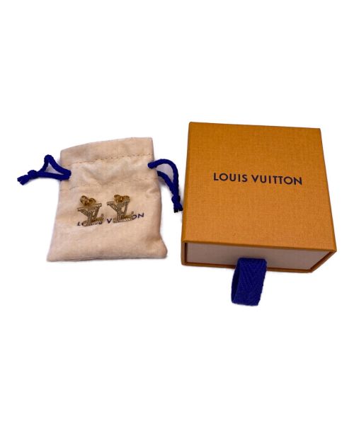 LOUIS VUITTON（ルイ ヴィトン）LOUIS VUITTON (ルイ ヴィトン) ブックル ドレイユLV アイコニック ストラス ゴールドの古着・服飾アイテム
