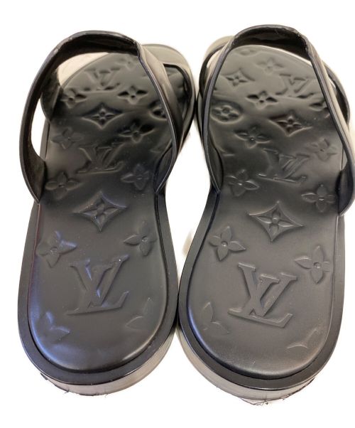 LOUIS VUITTON（ルイ ヴィトン）LOUIS VUITTON (ルイ ヴィトン) LVオアシス・ライン モノグラム ミュール ブラック サイズ:8の古着・服飾アイテム