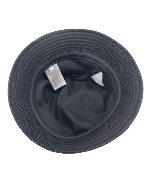 BOTTEGA VENETA（ボッテガベネタ）BOTTEGA VENETA (ボッテガベネタ) バケットハット ブラック サイズ:Lの古着・服飾アイテム