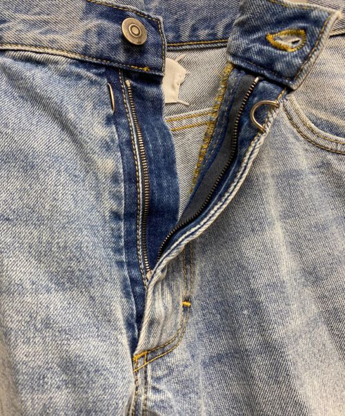 Maison Margiela（メゾンマルジェラ）Maison Margiela (メゾンマルジェラ) 22SS フレアデニムパンツ ブルー サイズ:28の古着・服飾アイテム