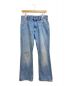 Maison Margiela（メゾンマルジェラ）の古着「22SS フレアデニムパンツ」｜ブルー