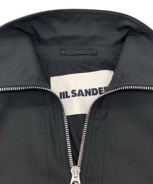 JIL SANDER（ジルサンダー）JIL SANDER (ジルサンダー) 22SS Sport Zip-Up Overcoat(スポーツジップアップオーバーコート) ブラック サイズ:46の古着・服飾アイテム