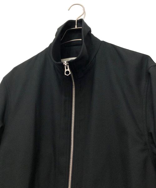 JIL SANDER（ジルサンダー）JIL SANDER (ジルサンダー) 22SS Sport Zip-Up Overcoat(スポーツジップアップオーバーコート) ブラック サイズ:46の古着・服飾アイテム