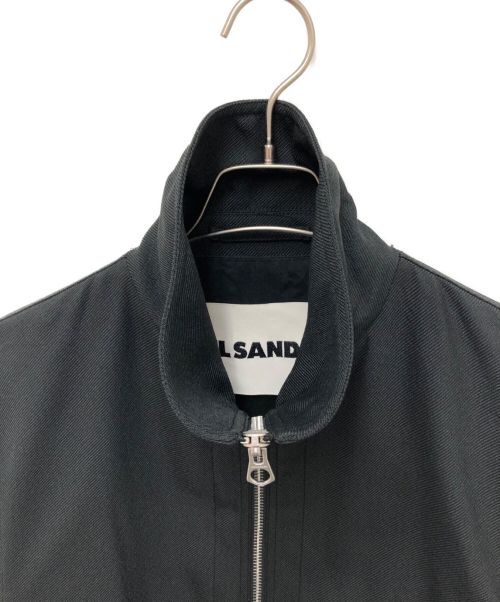 JIL SANDER（ジルサンダー）JIL SANDER (ジルサンダー) 22SS Sport Zip-Up Overcoat(スポーツジップアップオーバーコート) ブラック サイズ:46の古着・服飾アイテム