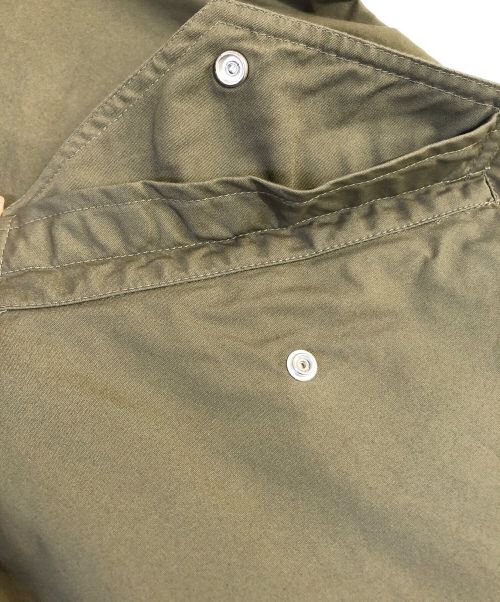 JIL SANDER（ジルサンダー）JIL SANDER (ジルサンダー) 22SS ノーカラーブルゾン オリーブ サイズ:46の古着・服飾アイテム