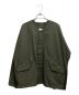 JIL SANDER（ジルサンダー）の古着「22SS ノーカラーブルゾン」｜オリーブ