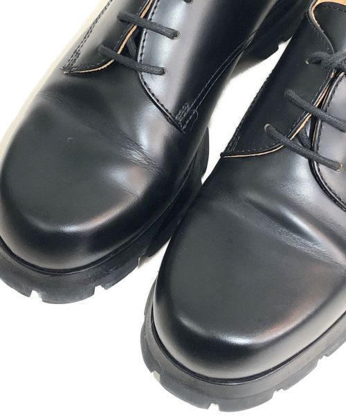 JIL SANDER（ジルサンダー）JIL SANDER (ジルサンダー) レザーシューズ ブラック サイズ:41の古着・服飾アイテム