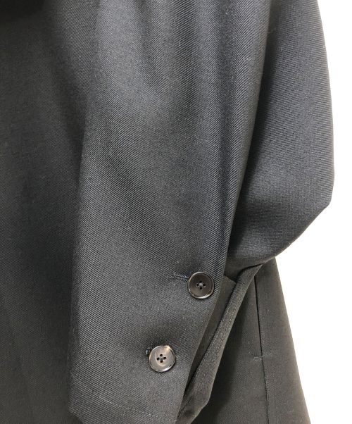 JIL SANDER（ジルサンダー）JIL SANDER (ジルサンダー) ギャバジンコート ブラック サイズ:44の古着・服飾アイテム