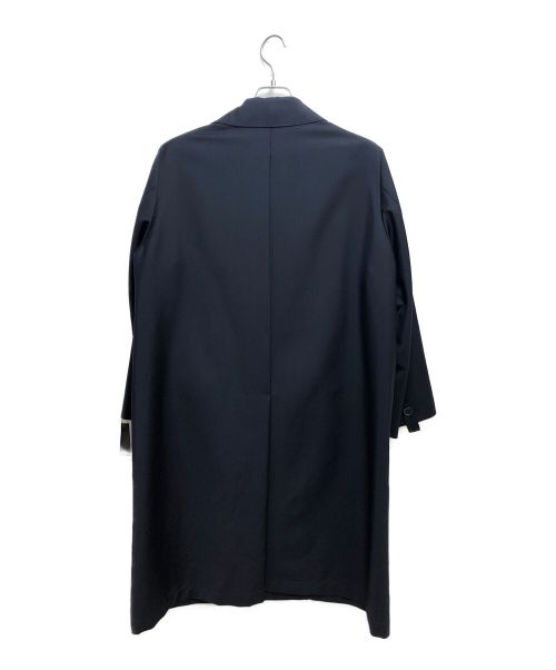 JIL SANDER（ジルサンダー）JIL SANDER (ジルサンダー) ステンカラーコート ネイビー サイズ:44の古着・服飾アイテム
