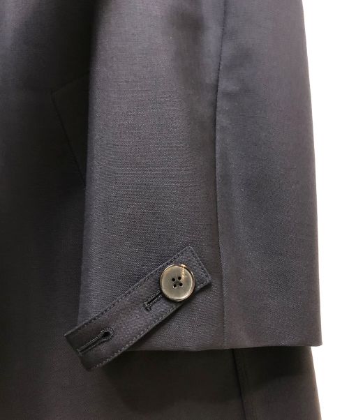 JIL SANDER（ジルサンダー）JIL SANDER (ジルサンダー) ステンカラーコート ネイビー サイズ:44の古着・服飾アイテム