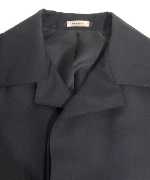 JIL SANDER（ジルサンダー）JIL SANDER (ジルサンダー) ステンカラーコート ネイビー サイズ:44の古着・服飾アイテム