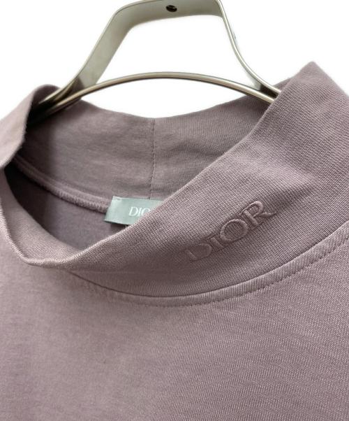 Dior（ディオール）Dior (ディオール) インサイドアウトハイネックカットソー パープル サイズ:Lの古着・服飾アイテム