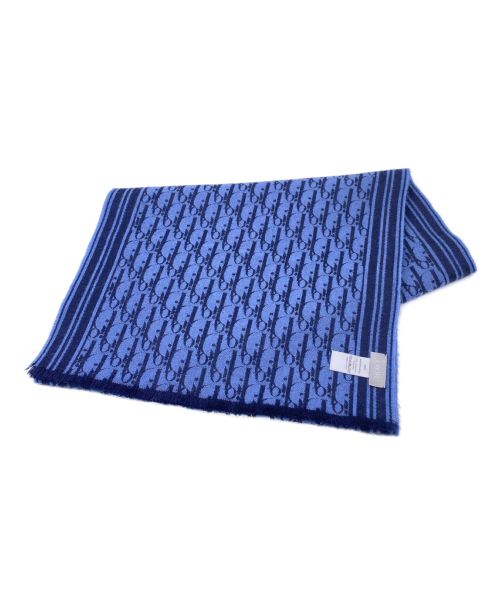 Dior（ディオール）Dior (ディオール) DIOR OBLIQUE SCARF ネイビー サイズ:-の古着・服飾アイテム