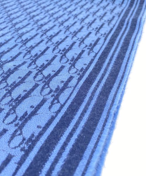 Dior（ディオール）Dior (ディオール) DIOR OBLIQUE SCARF ネイビー サイズ:-の古着・服飾アイテム