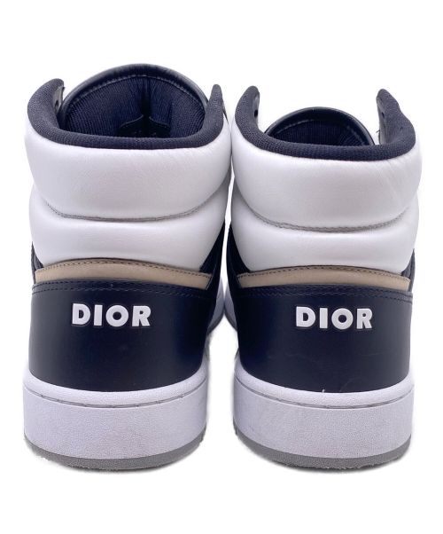 Dior（ディオール）Dior (ディオール) B27 ハイカットスニーカー ホワイト サイズ:42の古着・服飾アイテム