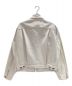 Maison Margiela (メゾンマルジェラ) オーバーサイズドデストロイデニムジャケット アイボリー サイズ:52：59800円