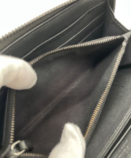 FENDI（フェンディ）FENDI (フェンディ) BAG BUGS モンスターアイ 長財布 グレー サイズ:-の古着・服飾アイテム