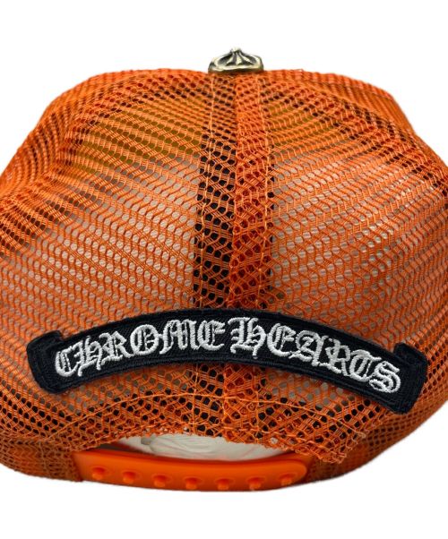 CHROME HEARTS（クロムハーツ）CHROME HEARTS (クロムハーツ) TRUCKER CAP STAY FAST オレンジ サイズ:-の古着・服飾アイテム