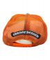 中古・古着 CHROME HEARTS (クロムハーツ) TRUCKER CAP STAY FAST オレンジ サイズ:-：47800円
