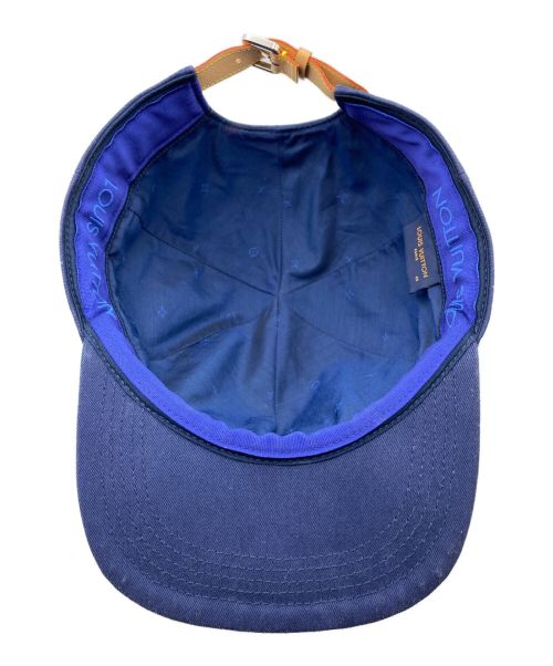 LOUIS VUITTON（ルイ ヴィトン）LOUIS VUITTON (ルイ ヴィトン) LVファイヤーキャップ ネイビー サイズ:-の古着・服飾アイテム