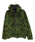 LOUIS VUITTONルイ ヴィトン）の古着「ジャマイカンフラワージップフーディ」｜グリーン