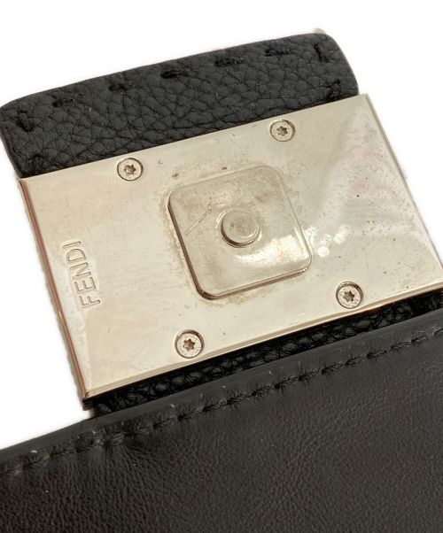 FENDI（フェンディ）FENDI (フェンディ) バゲット ショルダーバッグ ブラック サイズ:-の古着・服飾アイテム