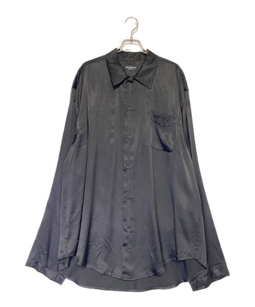 BALENCIAGA（バレンシアガ）BALENCIAGA (バレンシアガ) ドレスシャツ ブラック サイズ:37の古着・服飾アイテム