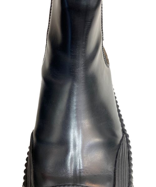 JIL SANDER（ジルサンダー）JIL SANDER (ジルサンダー) サイドゴアブーツ ブラック サイズ:41の古着・服飾アイテム