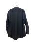 JIL SANDER (ジルサンダー) ノーカラーシャツ ブラック サイズ:38：32800円