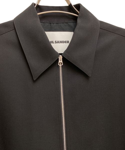 JIL SANDER（ジルサンダー）JIL SANDER (ジルサンダー) ジップジャケット ブラック サイズ:46の古着・服飾アイテム