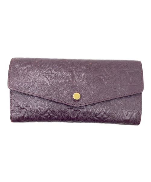 LOUIS VUITTON（ルイ ヴィトン）LOUIS VUITTON (ルイ ヴィトン) ポルトフォイユ・キュリユーズ パープル サイズ:-の古着・服飾アイテム