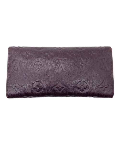 LOUIS VUITTON（ルイ ヴィトン）LOUIS VUITTON (ルイ ヴィトン) ポルトフォイユ・キュリユーズ パープル サイズ:-の古着・服飾アイテム