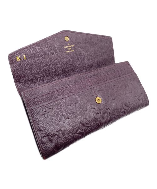 LOUIS VUITTON（ルイ ヴィトン）LOUIS VUITTON (ルイ ヴィトン) ポルトフォイユ・キュリユーズ パープル サイズ:-の古着・服飾アイテム