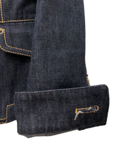 LOUIS VUITTON（ルイ ヴィトン）LOUIS VUITTON (ルイ ヴィトン) ステッチデニムジャケット ネイビー サイズ:36の古着・服飾アイテム
