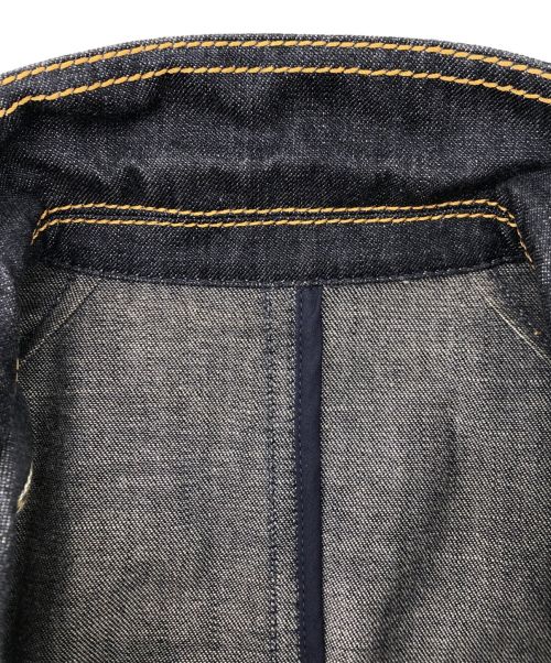 LOUIS VUITTON（ルイ ヴィトン）LOUIS VUITTON (ルイ ヴィトン) ステッチデニムジャケット ネイビー サイズ:36の古着・服飾アイテム
